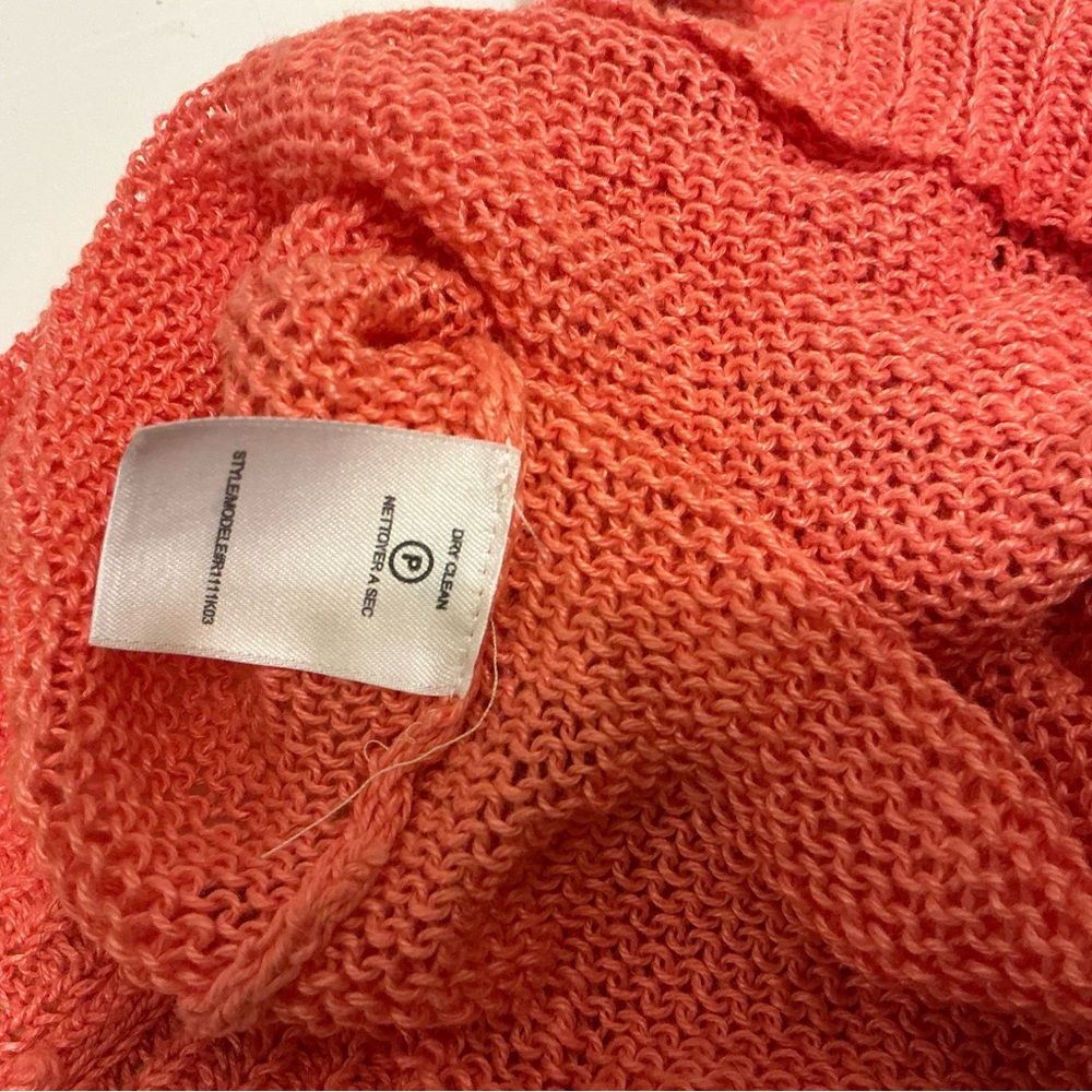 Robert Rodriguez  Loose Knit Tank 100% linen size P - Picture 5 of 6